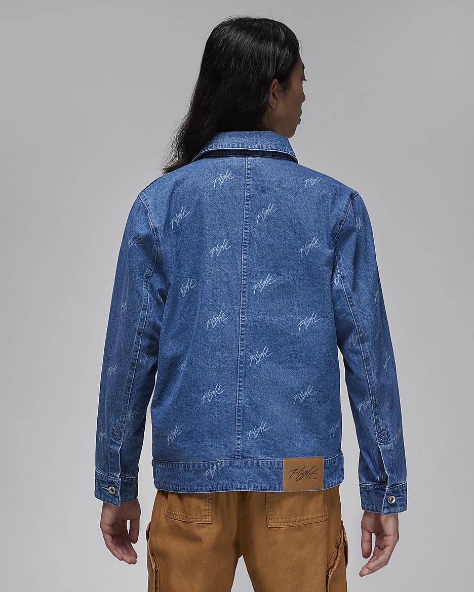 Jordan Flight Heritage Men s Denim Jacket. Nike